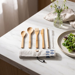 ΜΑΧΑΙΡΟΠΊΡΟΥΝΑ ΣΕΤ ΜΑΧΑΙΡΟΠΗΡΟΥΝΑ LIVOO BAMBOO MES134
