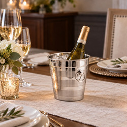 ΑΞΕΣΟΥΆΡ ΚΡΑΣΙΟΎ ICE BUCKET. STAINLESS STEEL. 1.5 LITERS 01315204