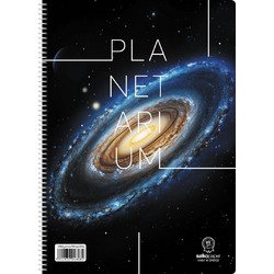 ΤΕΤΡΑΔΙΟ ΣΠΙΡΑΛ PLANETARIUM 17x25/60ΣΕΛ-1 ΘΕΜΑ