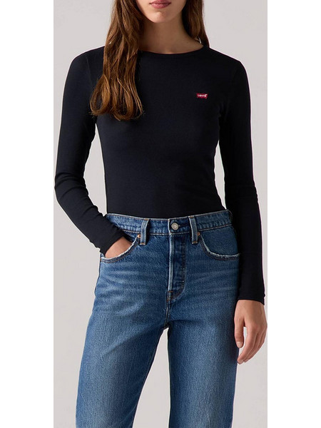 LEVIS HAYES LS TEE 001J4-0004-0004 Black