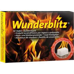 Wunderblitz Προσάναμμα Λευκό 32 Τεμάχια - WUNDERBLITZ(8699317)