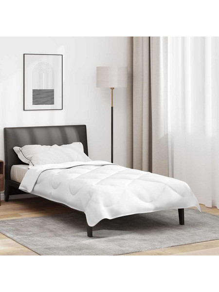 Κουβέρτα 2 σε 1 135 x 200 cm Χειμώνας Πολυεστέρας Λευκό