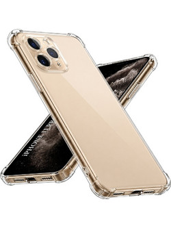 Techsuit Shockproof Clear Silicone Θήκη Διάφανο (iPhone 11 Pro)