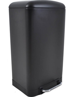 ΚΑΔΟΣ ΑΠΟΡΡΙΜΜΑΤΩΝ 30L SOFT CLOSE ΜΑΥΡΟ ΧΡΩΜΑ - Ankor 817009