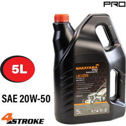 Λάδι Λίπανσης Τετράχρονων Κινητήρων NAKAYAMA Pro LB1255 SAE 20W-50 5 lt