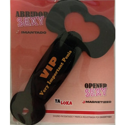 DIABLO PICANTE - MAGNETIC METAL BOTTLE OPENER FEATURING A PENIS