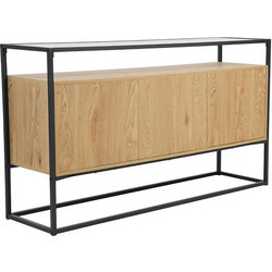 GOSSIP ΜΠΟΥΦΕΣ 3ΠΟΡΤΕΣ ΦΥΣΙΚΟ 150x40x85 LIBERTA 05-0628