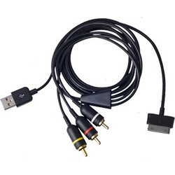 USB AV TV OUT RCA Video Cable Line For Samsung Galaxy Tab P1000 EA455 1.8m