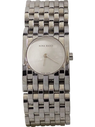 Nina Ricci Γυναικείο Ρολόι με Ασημί Μεταλλικό Μπρασελέ N001-1
