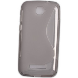 Θήκη TPU GEL S-Line για Alcatel One Touch Pop C7 (OT-7041D Διαφανής Γκρί (ΟΕΜ)