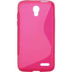 Θήκη TPU GEL S-Line για Alcatel Pop S3 Ρόζ (ΟΕΜ)