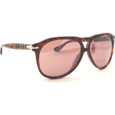 Persol 3008S 24/4P Ανδρικά Γυαλιά Ηλίου Aviator Κοκάλινα Ταρταρούγα με Ροζ Polarized Φακό