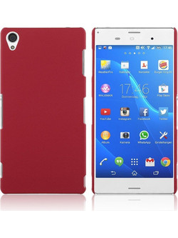 Sony Xperia Z3 - Πλαστικό Πίσω Κάλυμμα Κόκκινο (OEM)