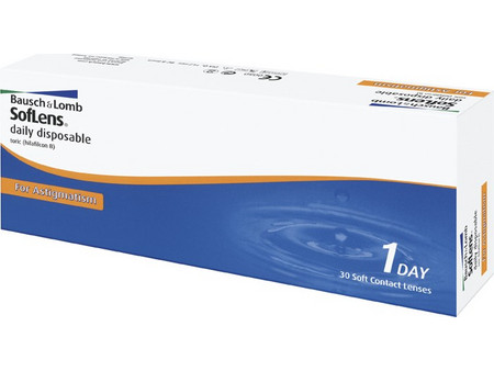Bausch & Lomb Soflens Daily Disposable Ημερήσιοι Φακοί Επαφής Αστιγματικοί Υδρογέλης 30τμχ