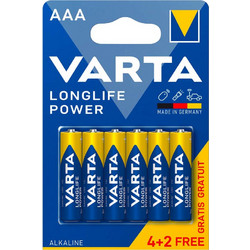 Varta High Energy AAA 6τμχ
