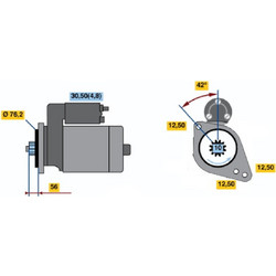 Bosch Μίζα - 0 001 123 012