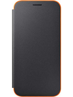 Samsung Neon Flip Cover Black (Galaxy A3 2017)