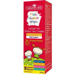 Natures Aid Multi-Vitamin Drops 50ml