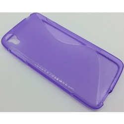 Θήκη TPU GEL S-Line για Alcatel One Touch Idol 3 (5.5) Μωβ (OEM)