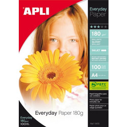 Α4 ΦΥΛΛΑ ΕΚΤΥΠΩΣΗΣ ΓΙΑ ΦΩΤΟ APLI ΠΑΚΕΤΟ ΤΩΝ 100 PHOTO PAPER