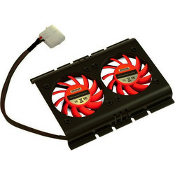 COOLER HARD DISK 3.5" XILENCE DUAL FAN COO-XPHD.2F.B (PC)
