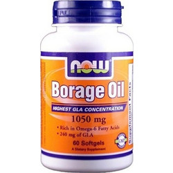Now Foods Borage Oil Έλαιο Μπουράντζας 1050mg 60 Μαλακές Κάψουλες