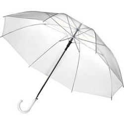 Διάφανη Ομπρέλα Βροχής με Μπαστούνι Αυτόματη