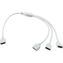 Y connecting cable for RGB with connectors, 4p, 1 + 3x socket