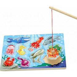 Melissa & Doug Μαγνητικό Ψάρεμα Επιτραπέζιο Παιχνίδι για Παιδιά 3+ Ετών για 1-2 Παίκτες