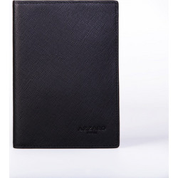 AZZARO Δερμάτινη Θήκη Διαβατηρίου μαύρη AZI09AJ - 22995-6-01