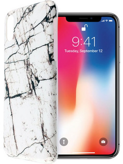 Volte-Tel Marble Θήκη iPhone XS / X White 03