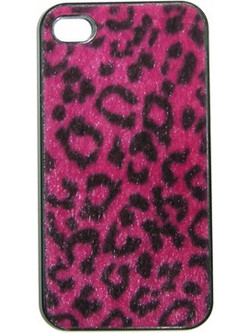 Volte-Tel Animal Print Faceplate Θήκη iPhone 4 / 4S Pink V028