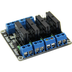 5V DC 4-Channel Solid-State Relay Board for Arduino