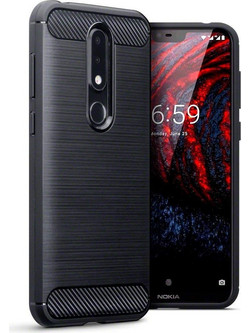 Terrapin Carbon Fibre Black (Nokia 6.1 Plus)