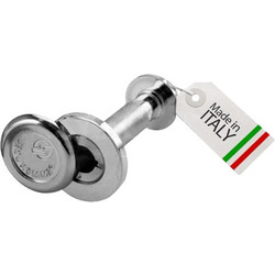 Securemme Ματάκι Πόρτας Πανοραμικό 016DX 60-110mm Νίκελ