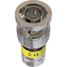 ELAN 408020C (408070C) Βύσμα Συμπίεσης BNC για καλώδια 4.80mm Mini Coax