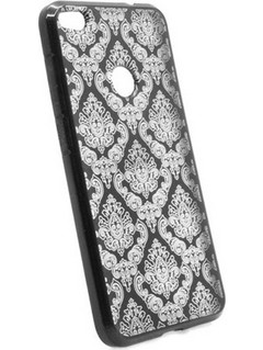 Θήκη OEM Ornament για Huawei P8/P9 Lite (2017) Back Cover Black