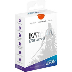 Ultimate Guard Katana Card Sleeves Standard Size 100ct Orange