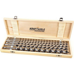 Σετ Τρυπανιών Ξύλου με Θήκη 6 τμχ Kraft&Dele ΚD-10266 KD-10266