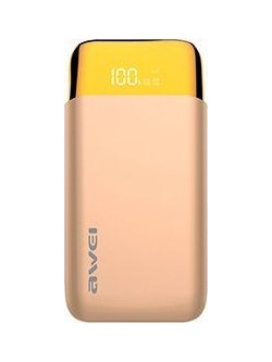 Awei P52K Power Bank 10000mAh Gold