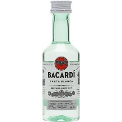 Bacardi Carta Blanca Ρούμι 50ml
