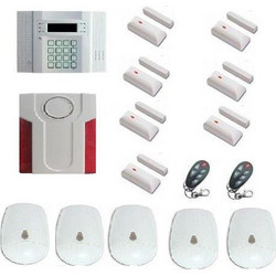 Focus STIV2 MT-7521 Ασύρματο Σύστημα Συναγερμού με 5 Ανιχνευτές Κίνησης, 7 Αισθητήρες Πόρτας, 2 Σειρήνες, 2 Τηλεχειριστήρια, Κέντρο, Πληκτρολόγιο
