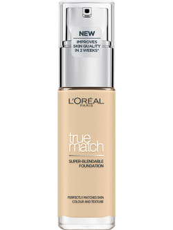 L'Oreal Paris True Match Super Blendable D1/W1 Golden Ivory Liquid Foundation SPF17 30ml