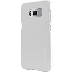 Θήκη Σίλικόνης Mercury Jelly Case Samsung Galaxy S8 Silver - White