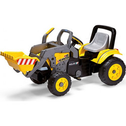 Peg Perego Maxi Ποδοκίνητος Παιδικός Εκσκαφέας Κίτρινος