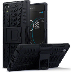 Terrapin Body Shock with Stand Black (Sony Xperia L2)