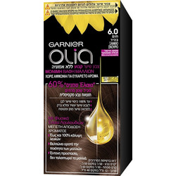 Garnier Olia 6.0 Ξανθό Σκούρο Μόνιμη Βαφή Μαλλιών Χωρίς Αμμωνία 60ml