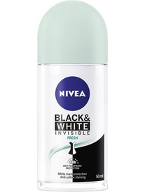 Nivea Invisible For Black & White Fresh Γυναικείο Αποσμητικό Roll On 48h 50ml