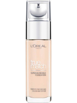L'Oreal Paris True Match Super Blendable 1N Ivory Liquid Foundation SPF17 30ml