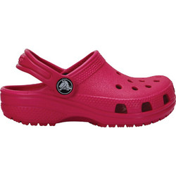 Crocs Classic Clog Παιδικά Παπούτσια Θαλάσσης για Κορίτσι Φούξια 204536-6X0